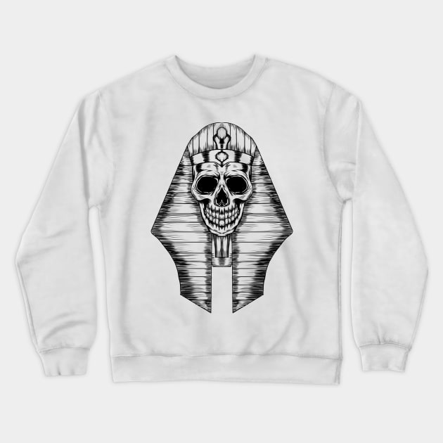 tutankhamun skull Crewneck Sweatshirt by Amartwork